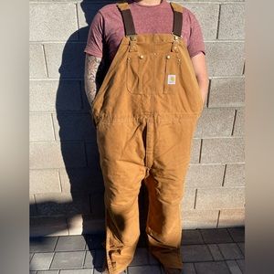 Carhartt insulated bibs